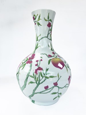 Lot 176 - A Chinese 'Peach' vase.