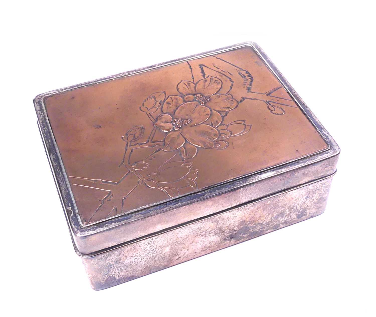 Lot 377 - Lidded Wooden Box.