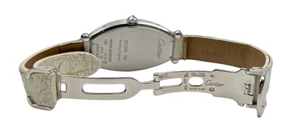 Lot 239 - Ladies Cartier Tonneau Watch.