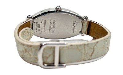 Lot 239 - Ladies Cartier Tonneau Watch.