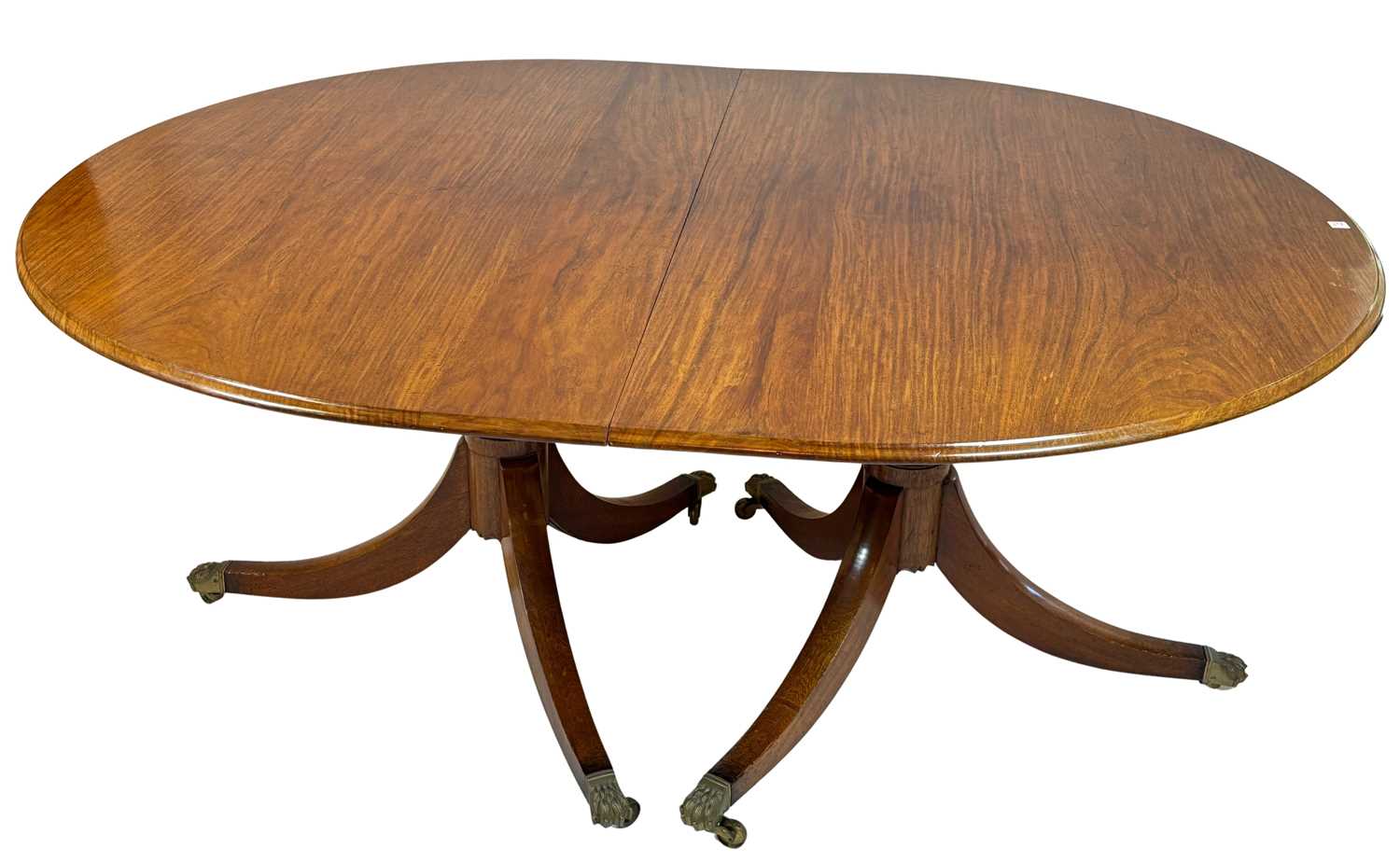 Lot 147 - Double Pedestal Dining Table.