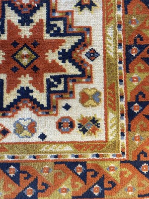 Lot 131 - Handmade Pure Wool Kazak Runner.