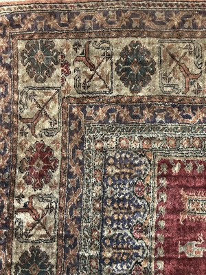 Lot 138 - Art Silk Anatolian Prayer Rug.