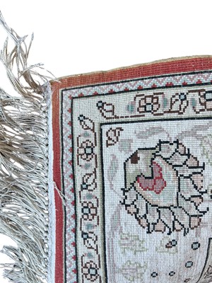 Lot 130 - Intricate Silk Rug.