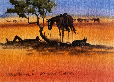 Lot 17 - 2x Arthur Hamblin Watercolours.