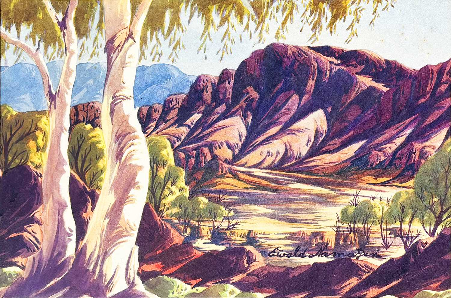 Lot 73 - Ewald Namatjira 1930-1984.