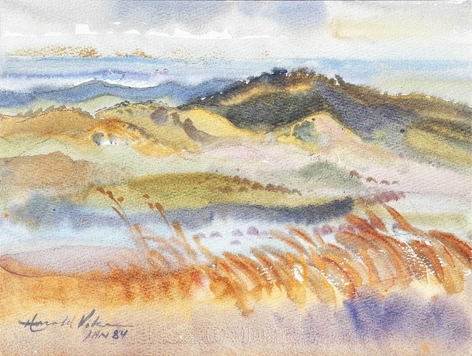 Lot 53 - Harald Hansen Gallis Vike 1906-1987.