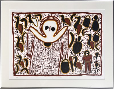 Lot 70 - Lily (Mindindil) Karadada c.1937-2015.