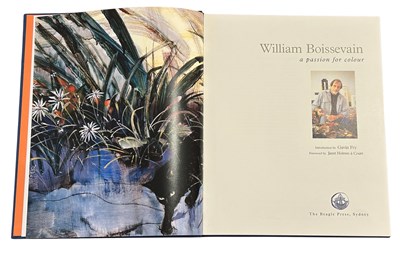 Lot 107 - William Boissevain Limited Edition Hardcover Book.