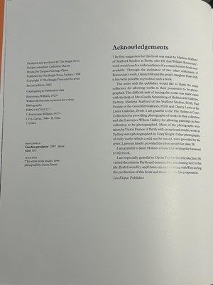 Lot 107 - William Boissevain Limited Edition Hardcover Book.