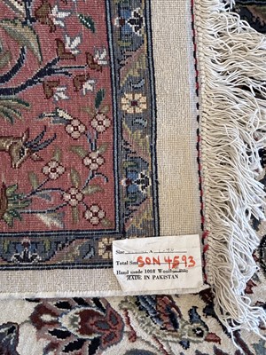 Lot 135 - Handmade Wool Rug from Pakistan.