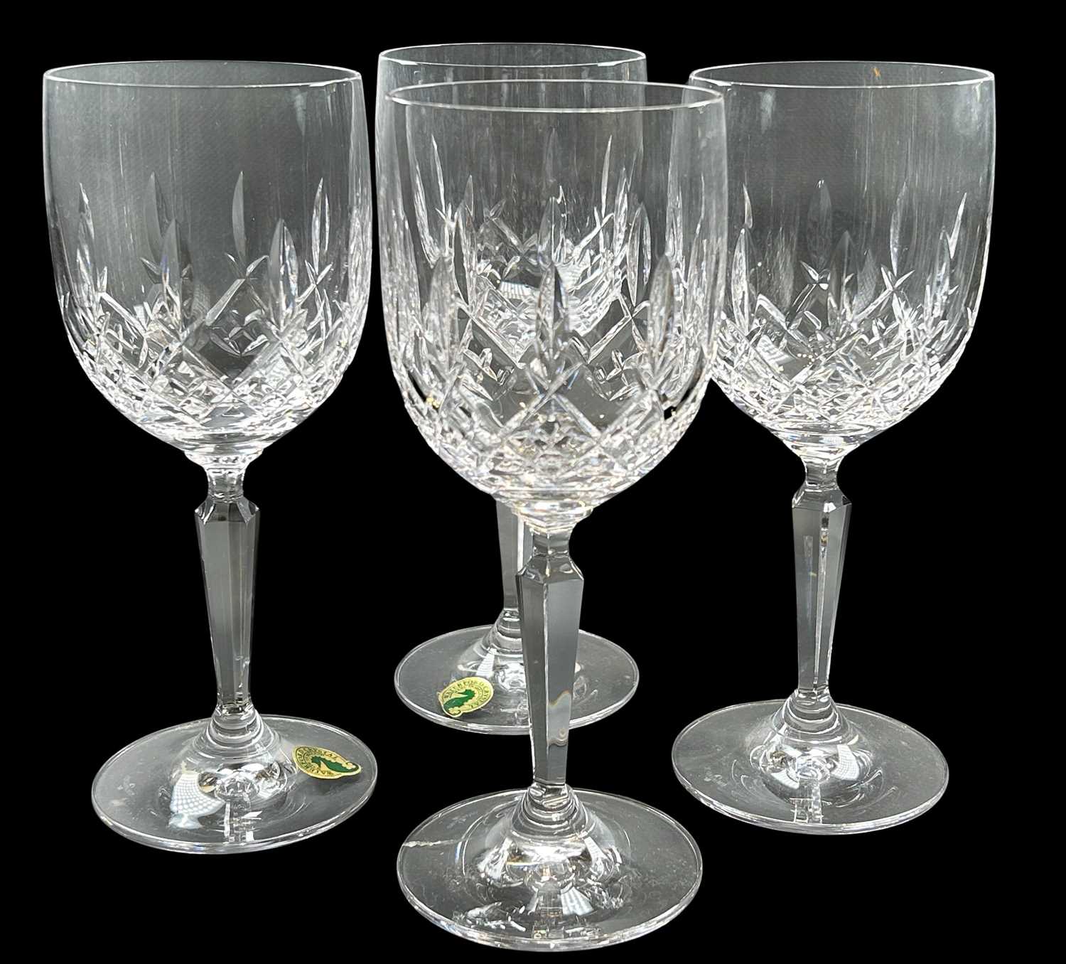 Lot 165 - Four Waterford 'Westport' Wine Goblets.