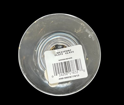 Lot 173 - Four Waterford 'Westport' Champagne Flutes.