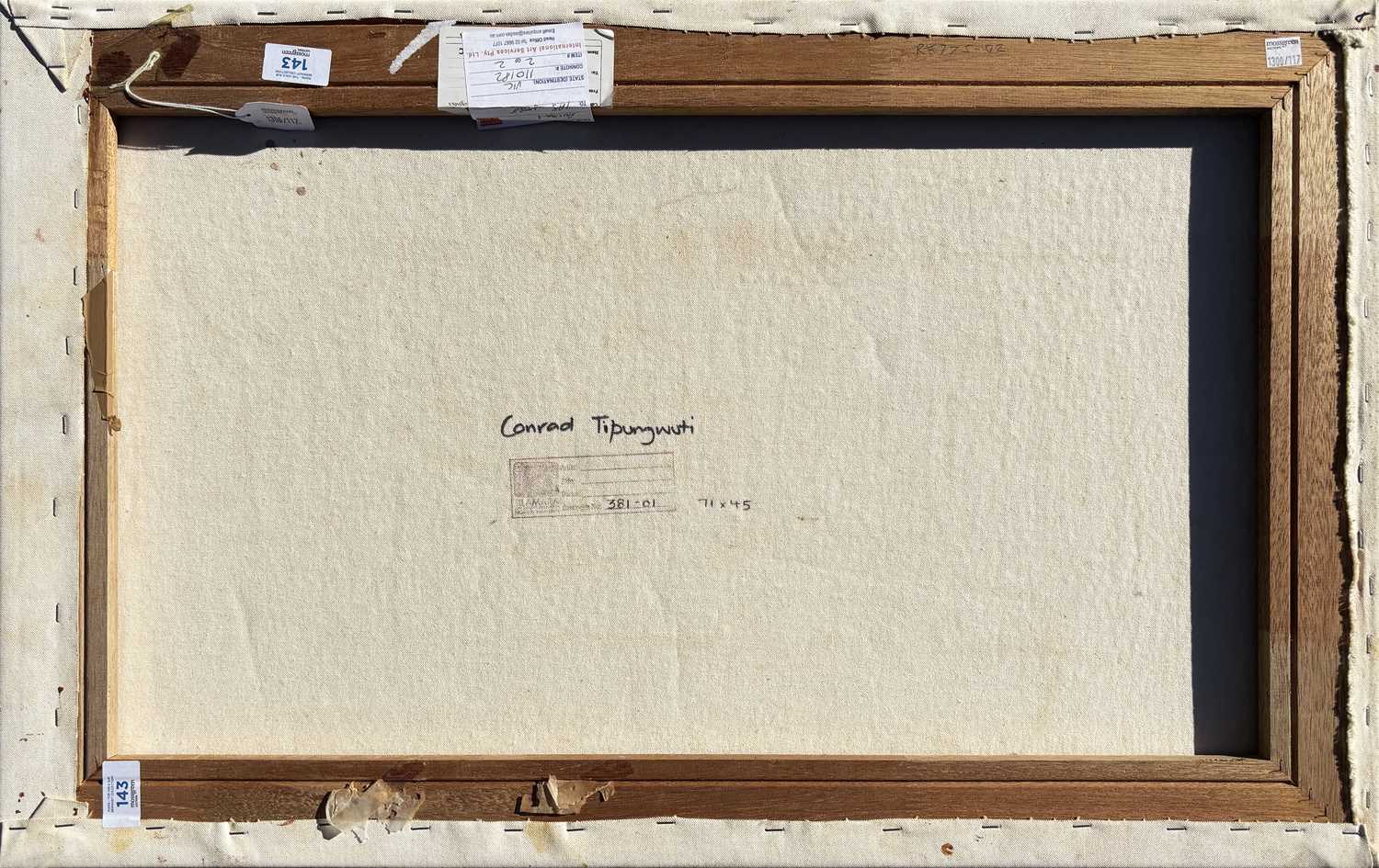 Lot 72 - Conrad Tipungwuti b.1966.