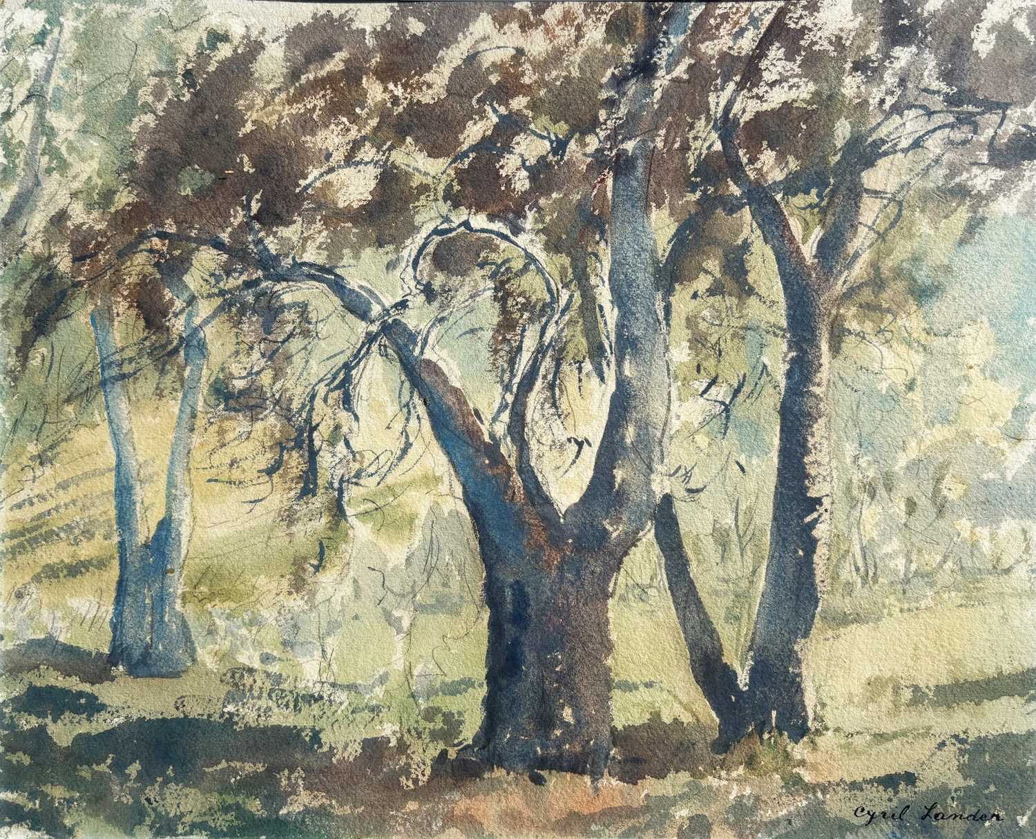 Lot 19 - Cyril Lander 1892-1983.