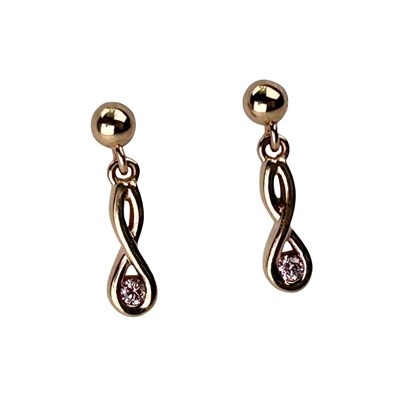 Lot 249 - Drop Earrings.