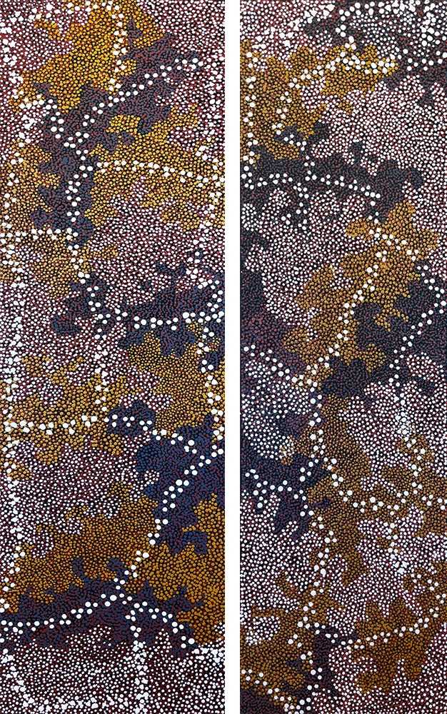 Lot 76 - Polly Napangardi Watson b. circa 1932.