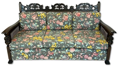 Lot 113 - Bergere 3 Seater Lounge.