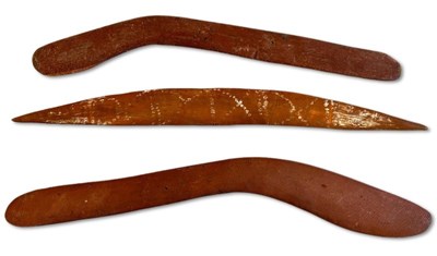 Lot 99 - 3 x Boomerangs.