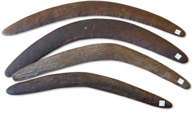 Lot 98 - Four Boomerangs.