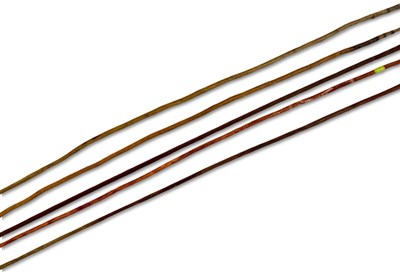 Lot 100 - 4 x Spears and 1 Spear Thrower.