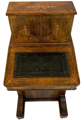 Lot 115 - Victorian Davenport Writing Desk.