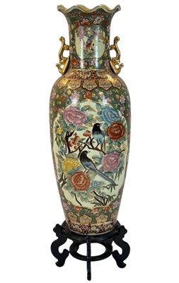 Lot 180 - Famille Rose Porcelain Vase.