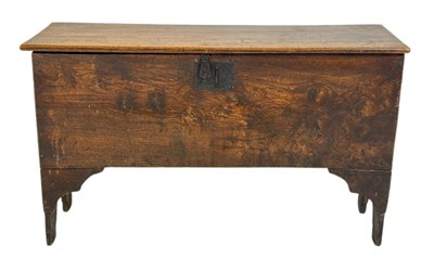 Lot 110 - Antique Six Plank Chest.