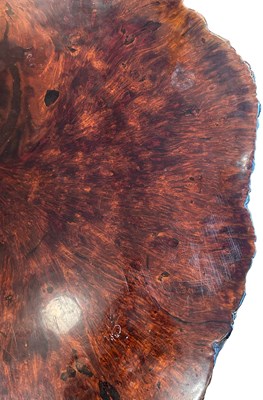 Lot 121 - Jarrah Burl Live-Edge Coffee Table.