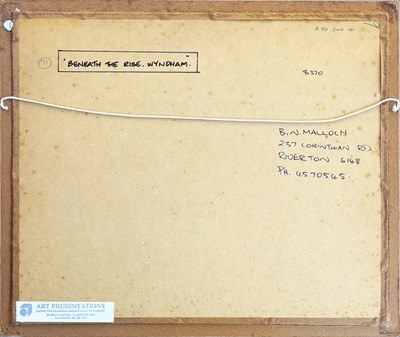 Lot 19 - Bruce Malloch b.1936.