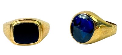 Lot 240 - Two Signet Rings.