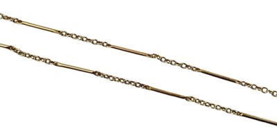 Lot 273 - Bar and Open link Double Chain.