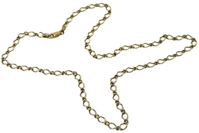 Lot 216 - Figaro link Chain.
