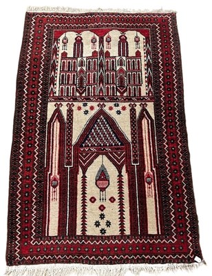 Lot 127 - Wool Prayer Rug.