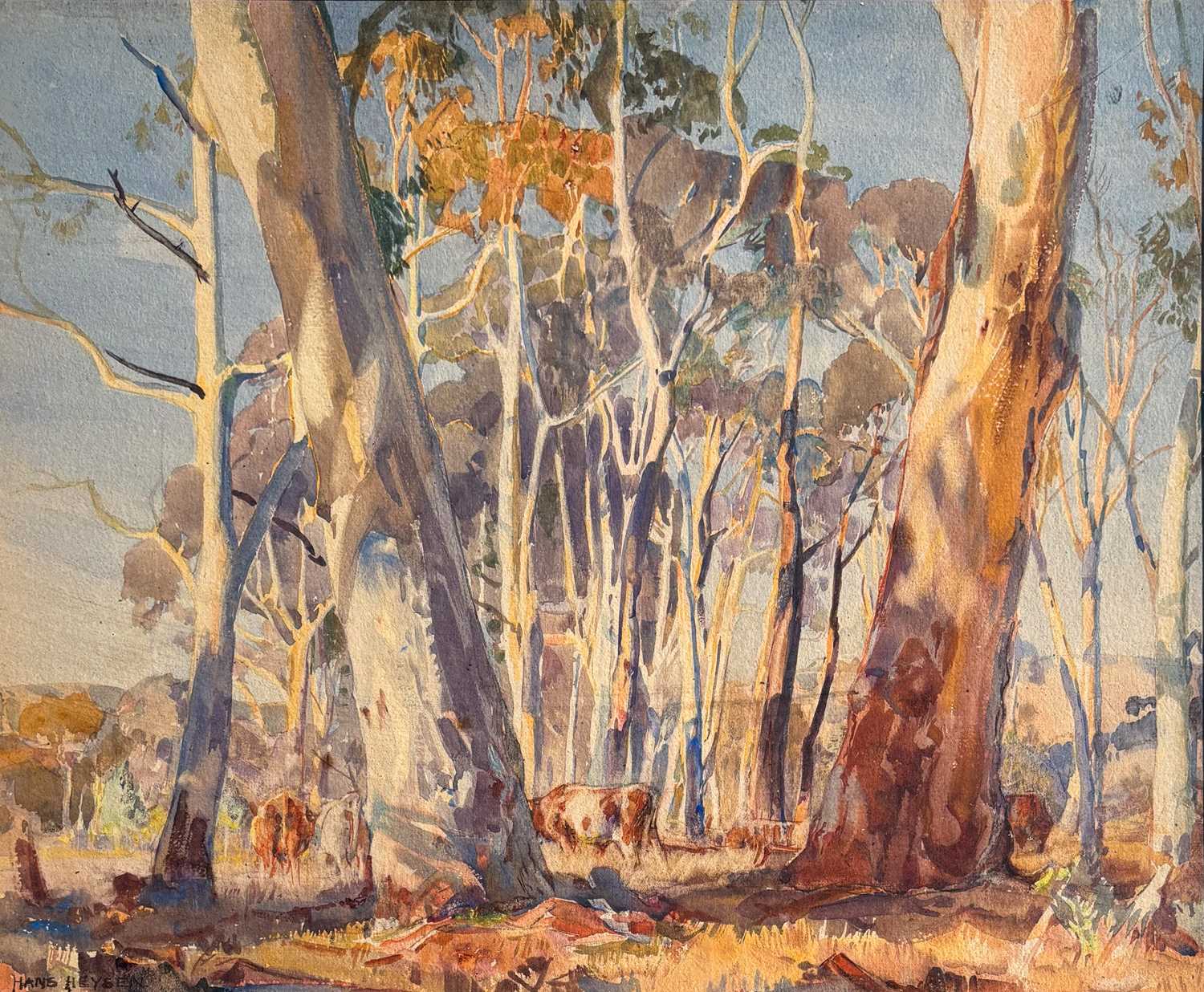 Lot 52 - Hans Heysen 1877-1968.
