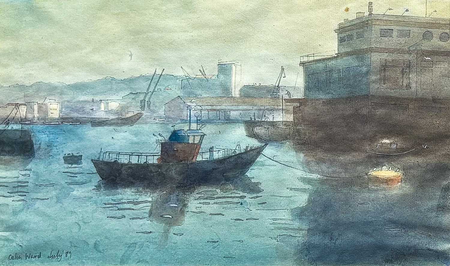 Lot 80 - Celia Ward b.1957.