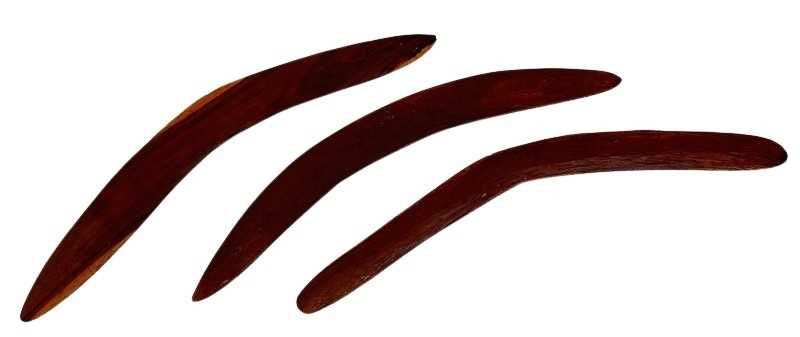 Lot 99 - Three Martu Boomerangs.