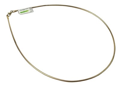 Lot 202 - Round Omega Necklace.