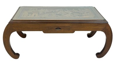 Lot 122 - Oriental Carved Coffee Table.