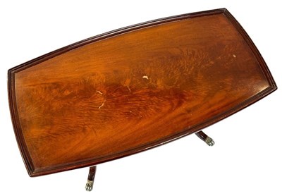 Lot 124 - Elegant Mahogany Side Table.