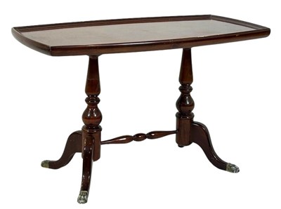 Lot 124 - Elegant Mahogany Side Table.