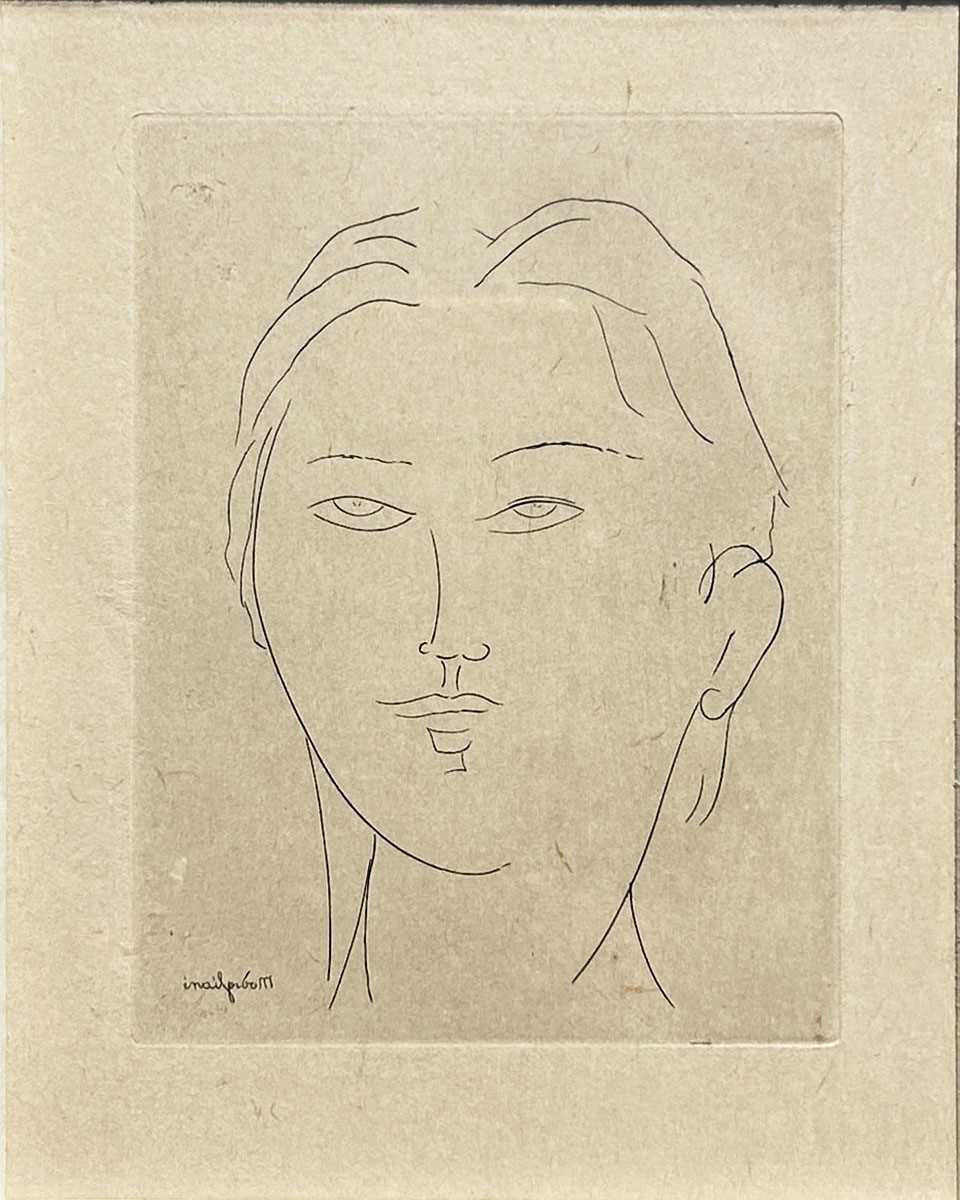 Lot 74 - Amedeo Modigliani 1884 - 1920.