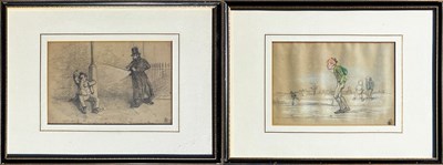 Lot 87 - A Pair of Charles Keene Illustrations.
