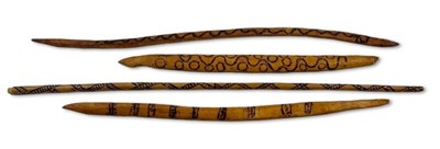 Lot 94 - 4 x Aboriginal Digging Sticks.