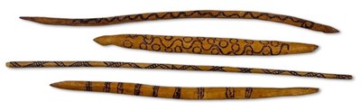 Lot 94 - 4 x Aboriginal Digging Sticks.