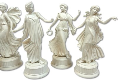 Lot 148 - Set of Six Wedgwood 'Dancing Hours' Figurines.