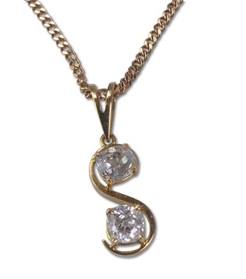 Lot 274 - Diamond Pendant and Chain.