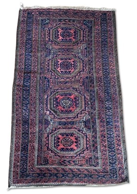 Lot 152 - Earth Toned Lightweight Wool Rug.
