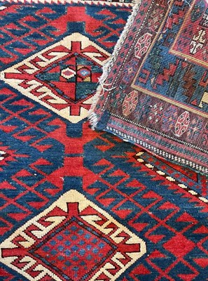 Lot 140 - Vibrant Handwoven Rug.