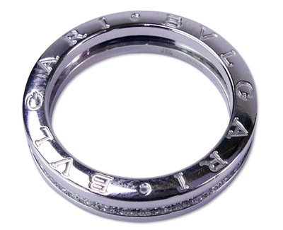 Lot 193 - Bvlgari Diamond Set Ring.